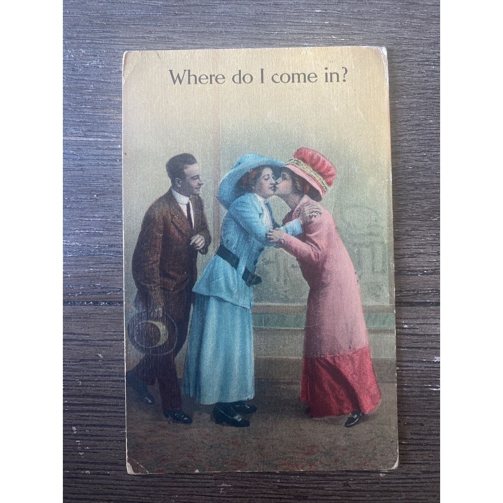 Where do‎ I come in? Postcard